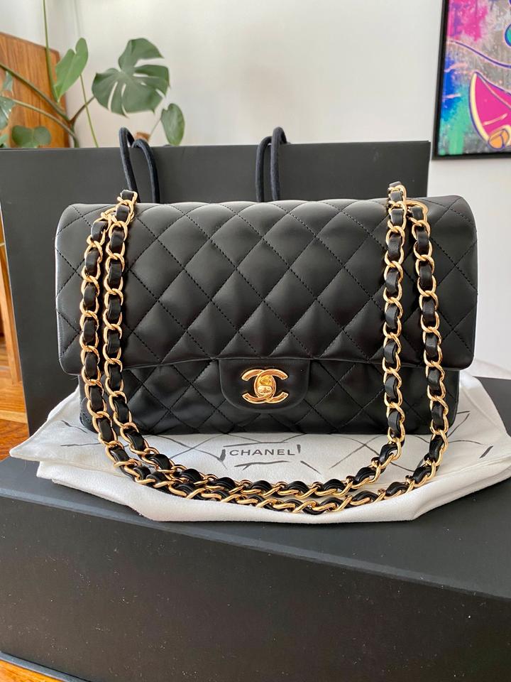 Chanel Timeless Classic Medium Tasche Schwarz Gold Fullset NEU in Munchen Ludwigsvorstadt Isarvorstadt kleinanzeigen