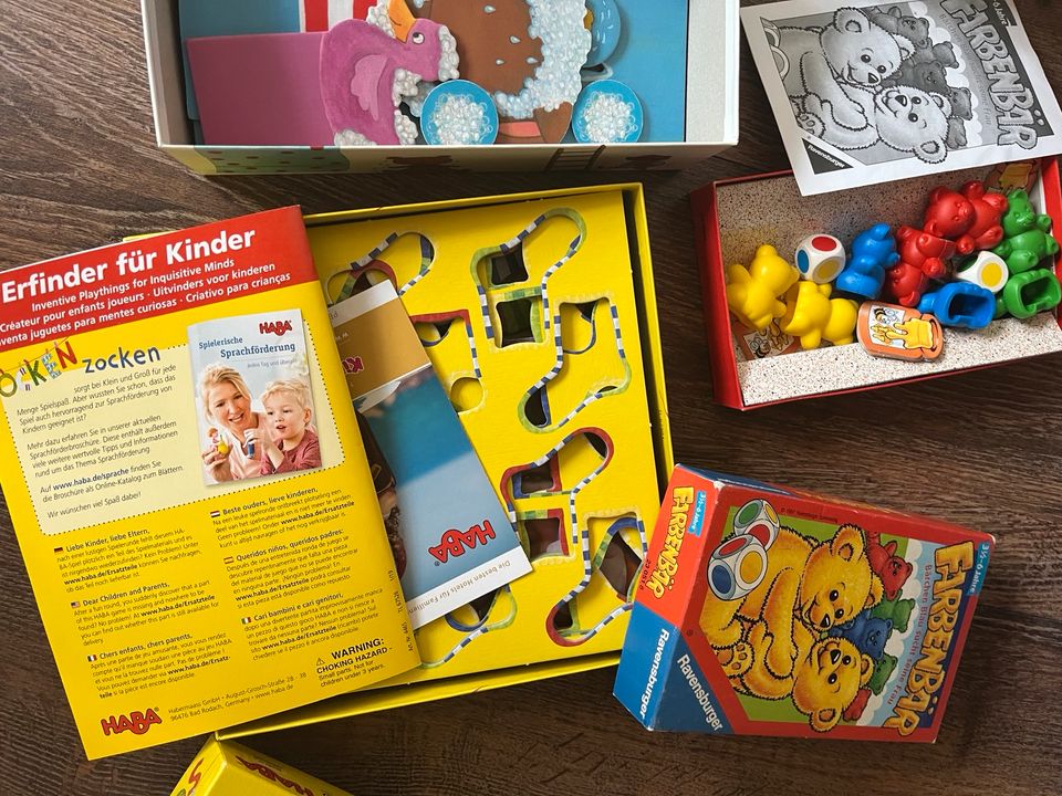 Haba Ravensburger Spielepaket meine ersten Spiele Badehase in Regensburg