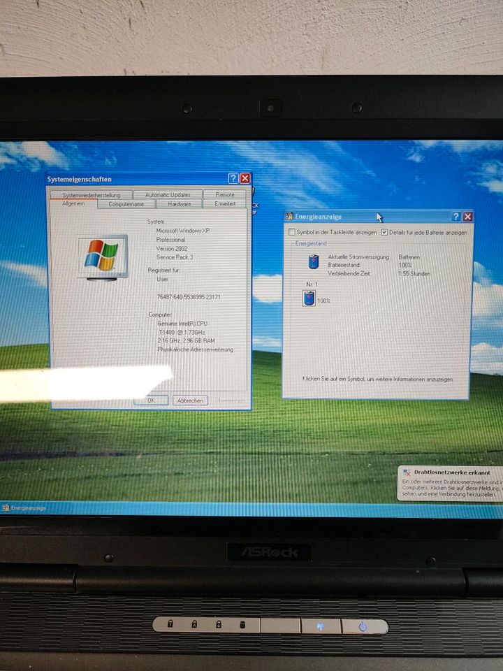 Notebook ASRock M15 Windows XP in Leverkusen