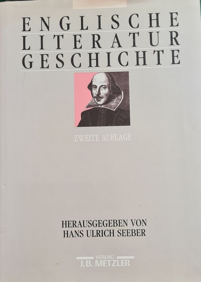 Englische Literaturgeschichte herausgegeben von Hans Ulrich Seebe in Wilnsdorf