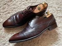Hugo Boss Derby Leder Braun 43,5 Wingtip Schuhe Anzug Thüringen - Jena Vorschau