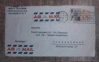 Gelaifener Brief USA 1963 in Jamaica gestempelt SELTEN Nordrhein-Westfalen - Neuss Vorschau