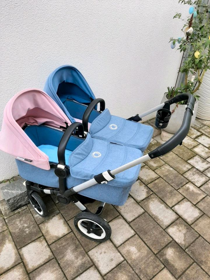 Bugaboo Donky Twin 2 Zwillingswagen in Kirchberg