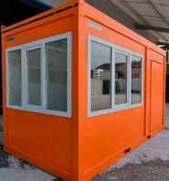 ✔✔ NEUWARE - AUF LAGER ✔✔ 4 x 2,4 m Kleines Containermodul für private & gewerbliche Anwendungszwecke - Tiny House Gartenhaus Eigentumswohnung Studentenwohnung Studentenzimmer Sozialwohnung Ferienhaus Bayern - Brunnen Vorschau