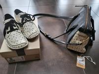 Clarks Set Dots Punkte  Funny Dream Schnürschuhe und Tasche 39,5 Thüringen - Bad Lobenstein Vorschau