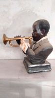 Jazz Trompeter Louis Armstrong Büste Dekoration rar Hessen - Lorsch Vorschau