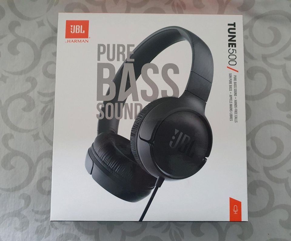 NEU! JBL Tune 500 schwarz On Ear Kopfhörer pure Bass Sound in Mönchengladbach