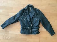 Alte Vintage Lederjacke Leder Jacke von Eurox in grün,  Größe 46 Bayern - Eckersdorf Vorschau