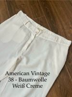 American Vintage 38 weiß Creme 100% Baumwolle Nordrhein-Westfalen - Neuss Vorschau