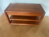 Teak TV Phono Wagen Beistelltisch 60er Denmark Frankfurt am Main - Harheim Vorschau