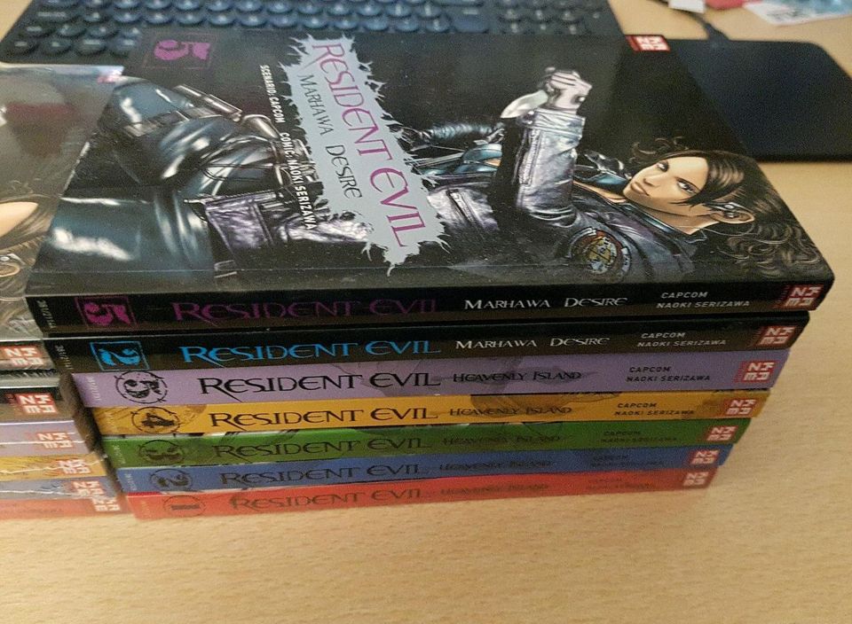 Resident Evil Heavenly Island 1-2 4-5 Marhawa Desire 2 5 Manga in Stuttgart