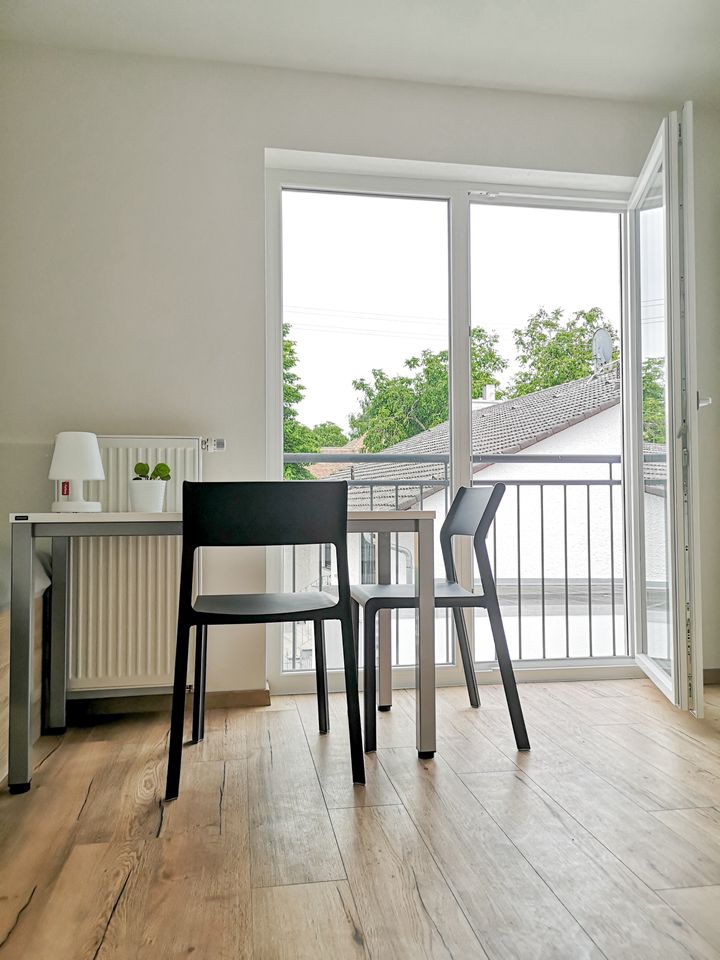 Klein aber fein - moderne, möblierte 1 Zimmer Wohnung Apartment in Ingolstadt