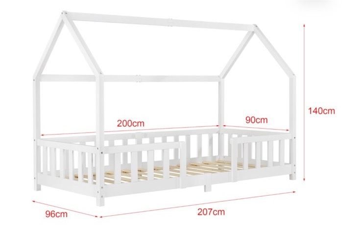 Hausbett 90 x 200m in Glindenberg