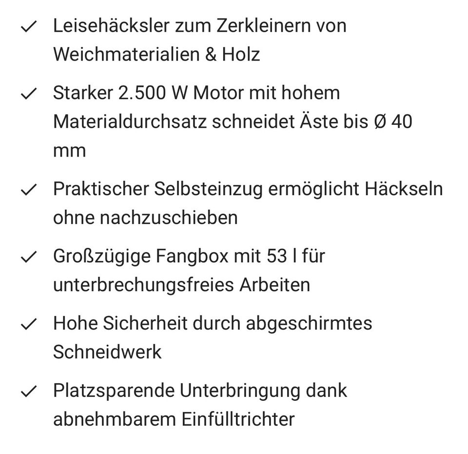 Bosch AXT 25 D - Leisehäcksler/ Walzenhäcksler - neuwertig in Koblenz