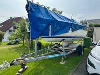 Albin 57 schwedischer Kielschwerter Segelboot mit Straßentrailer Nordrhein-Westfalen - Wiehl Vorschau