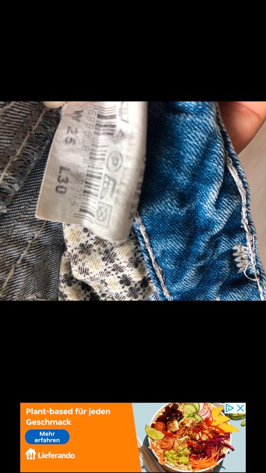 Cipo baxx Jeans w 25, L 30 in Schwalmstadt