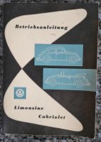 Betriebsanleitung VW Käfer April 1958 Niedersachsen - Rinteln Vorschau