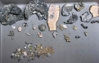 215 Gramm Schlake & Reste vom Gold & Silber schmelzen & bearbeite Baden-Württemberg - Neckarsulm Vorschau