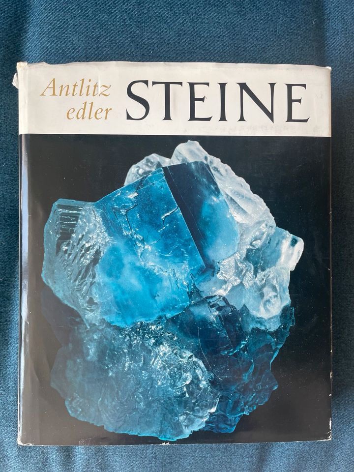 Buch * Antlitz edler Steine * MIneralien Kristalle Antiquariat in Stuttgart