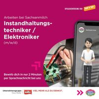 Elektroniker / Elektriker (m/w/d) bei Sachsenmilch in Leppersdorf Sachsen - Wachau Vorschau