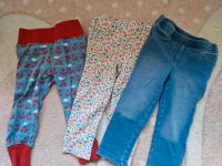 3 lange Hosen Jeans/Blumen/Anker, Gr. 86/92 Rostock - Brinckmansdorf Vorschau