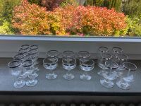 Weingläser Kelchglas Cognacglas Sektglas Silberrand Niedersachsen - Braunschweig Vorschau