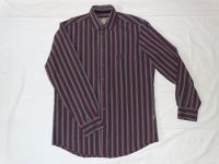 Herren Hemd M 39-40 schwarz grau bordeaux gestreift inkl. T-Shirt Niedersachsen - Wahrenholz Vorschau