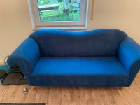 Sofa blau 215x85 Baden-Württemberg - Oberteuringen Vorschau