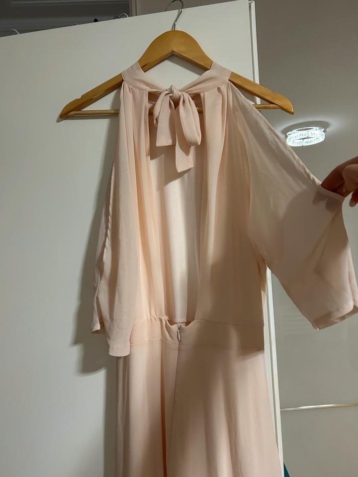Kleid Creme gr. 40 L Schleppe Tüll Lang Hochzeit Standesamt in Düsseldorf