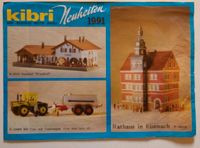 kibri Neuheiten Katalog 1991 Eisenbahn Deutsch brochure Lübeck - St. Lorenz Süd Vorschau