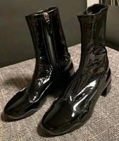 Original  Christian Dior Lackleder Stiefeletten Leder Stiefel Bremen - Schwachhausen Vorschau