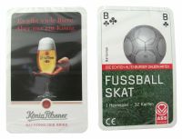 König Pilsener Brauerei - Fussball Skat - 32 Blatt # Sachsen - Eilenburg Vorschau