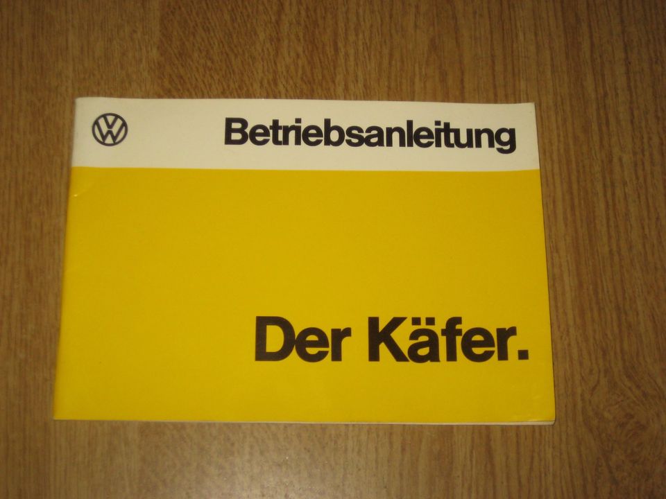 VW Käfer 1200 1200 L Betriebsanleitung 1975/76 in Niddatal