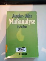 Jander - Jahr / Maßanalyse - 14. Auflage Nordrhein-Westfalen - Ochtrup Vorschau