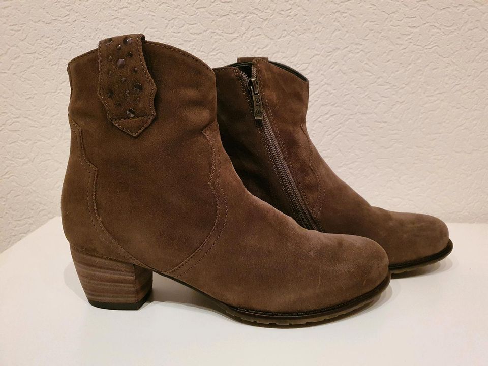 Ara Stiefeletten Schuhe Echt Leder Gr. 39 Neuwertig in Bielefeld