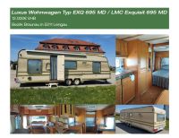 LMC Exqusit 695 MD Luxus Wohnwagen EXQ 695 MD 2003 Bayern - Simbach Vorschau