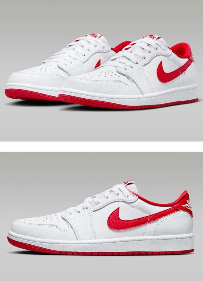 Nike Air Jordan Low OG - University Red - CZ0790 161 - Gr.42,5 in Wuppertal