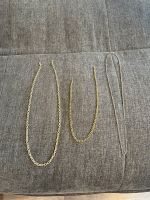 3x vintage Goldkette Silberkette Halskette Silber Gold Schmuck Nordrhein-Westfalen - Sankt Augustin Vorschau