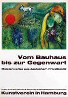 Original-Plakat Hamburg. Kunstver. 1967, v. Bauhaus bis Gegenwart Güstrow - Landkreis - Zehna Vorschau