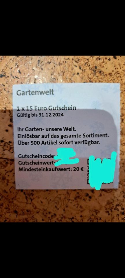 Einkaufsgutscheine / Rabatt,  mehrere vorhanden , gegen Gebot in Saarbrücken