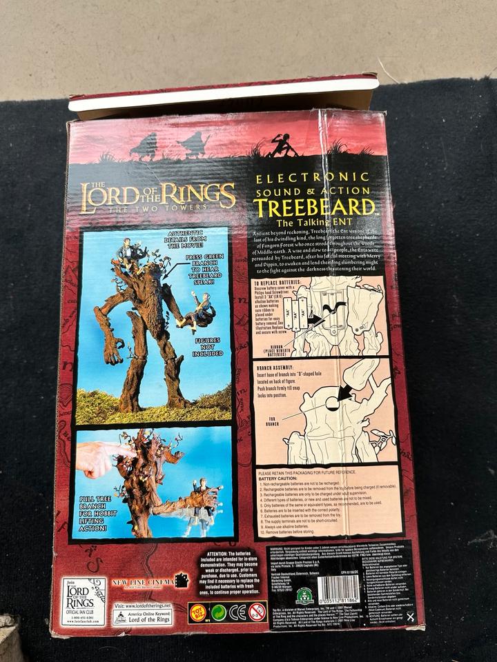 ToyBiz Der Herr der Ringe Die zwei Türme Baumbart Nr. 81186 in Singen