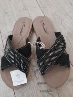 Neue Sandalen von camprella in Gr.36/37 ...schwarz/Strass...♡ Hessen - Hessisch Lichtenau Vorschau