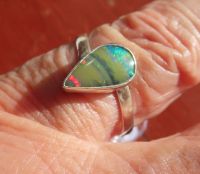 Ring Silber mit Opal 18,7 mm #1B46 Köln - Bayenthal Vorschau