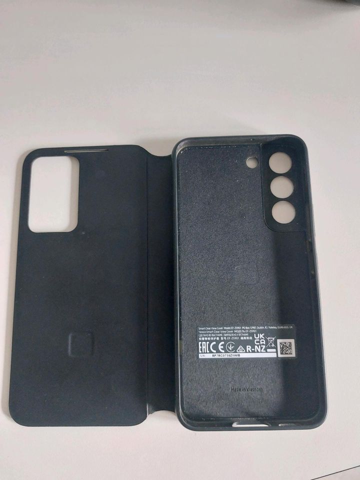 Samsung S22 View Cover schwarz, Samsung Galaxy S22 Schutzhülle in Geilenkirchen