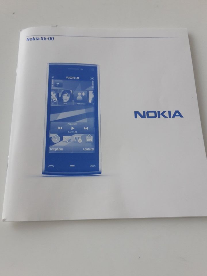 NOKIA X6  00 16 GB  NAVI - schwarz, in der OVP in Ratingen