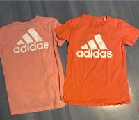 2 ADIDAS T-shirts Tshirt  kaum getragen XS orange apricot Schleswig-Holstein - Neu Duvenstedt-Nord Vorschau