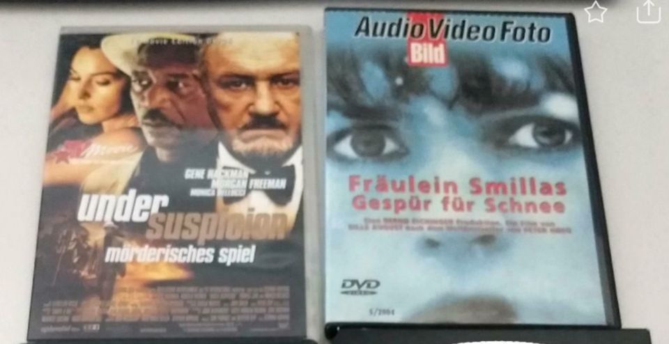DVD "under Suspicion" und "Fräulein Smillas Gespür für Schnee" in Flörsheim am Main