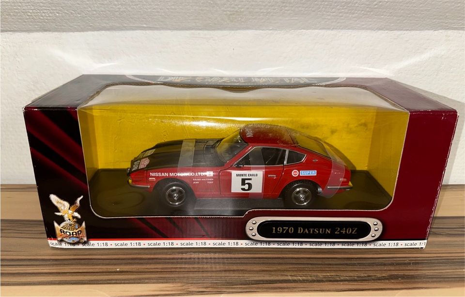 Modellauto 1:18 Rallye Monte-Carlo 1972 Datsun 240Z 1970 in Frankfurt am Main