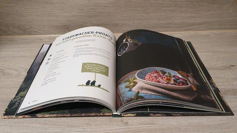 3 Bears Porridge Haferbrei Rezepte Buch EMF Frühstück in Berlin