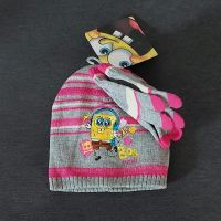 Mütze & Handschuhe ~ Spongebob Schwammkopf ~ Gr. 52~grau-pink-NEU Hessen - Schaafheim Vorschau